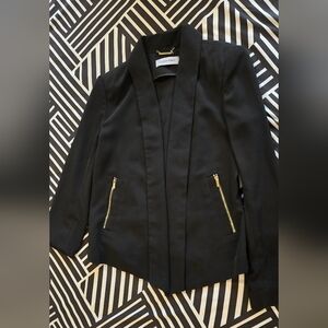 Calvin Klein Black Blazer with Modern Tailoring Size Small